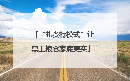 “扎赉特模式”让黑土粮仓家底更实