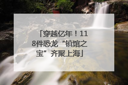 穿越亿年！118件恐龙“镇馆之宝”齐聚上海