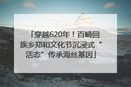 穿越620年！百崎回族乡郑和文化节沉浸式“活态”传承海丝基因