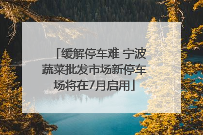 缓解停车难 宁波蔬菜批发市场新停车场将在7月启用