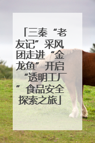 三秦“老友记”采风团走进“金龙鱼”开启“透明工厂”食品安全探索之旅