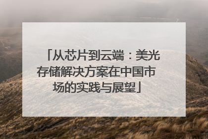 从芯片到云端：美光存储解决方案在中国市场的实践与展望