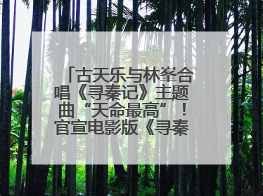 古天乐与林峯合唱《寻秦记》主题曲“天命最高”！官宣电影版《寻秦记》将于2026年元旦上映