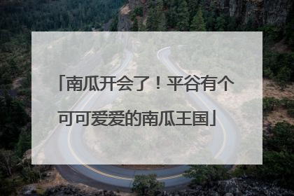 南瓜开会了！平谷有个可可爱爱的南瓜王国