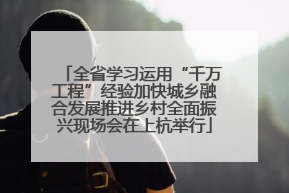 全省学习运用“千万工程”经验加快城乡融合发展推进乡村全面振兴现场会在上杭举行