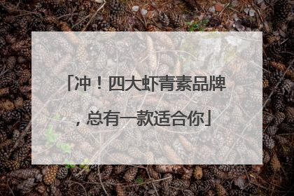 冲！四大虾青素品牌，总有一款适合你