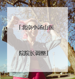 北京小汤山医院院长调整