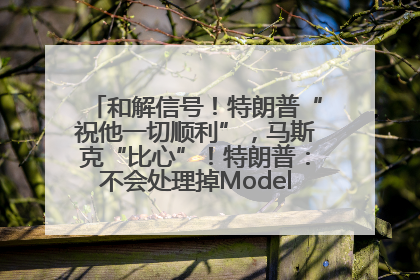 和解信号！特朗普“祝他一切顺利”，马斯克“比心”！特朗普：不会处理掉Model S，不会停止星链；特斯拉股价大涨
