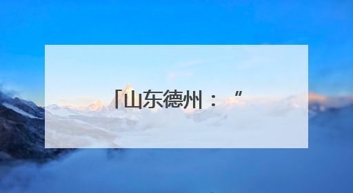 山东德州：“田间警务”为丰收保驾护航
