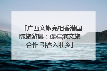 广西文旅亮相香港国际旅游展：促桂港文旅合作 引客入壮乡