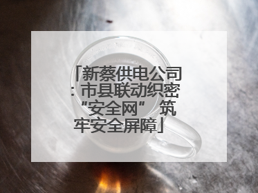 新蔡供电公司：市县联动织密“安全网” 筑牢安全屏障