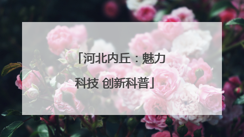 河北内丘：魅力科技 创新科普