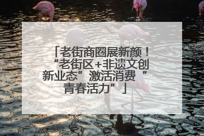 老街商圈展新颜！“老街区+非遗文创新业态”激活消费“青春活力”