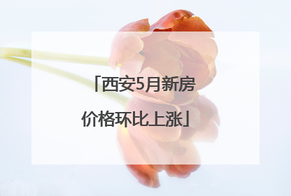 西安5月新房价格环比上涨