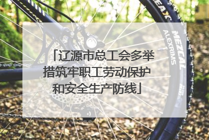 辽源市总工会多举措筑牢职工劳动保护和安全生产防线