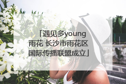 遇见多young雨花 长沙市雨花区国际传播联盟成立