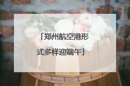 郑州航空港形式多样迎端午