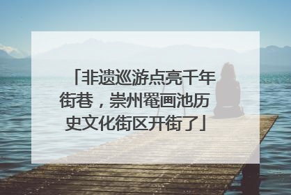 非遗巡游点亮千年街巷，崇州罨画池历史文化街区开街了