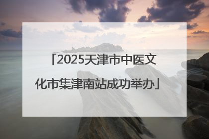 2025天津市中医文化市集津南站成功举办