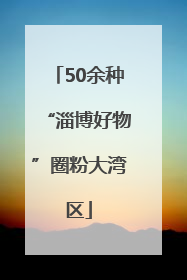 50余种“淄博好物”圈粉大湾区
