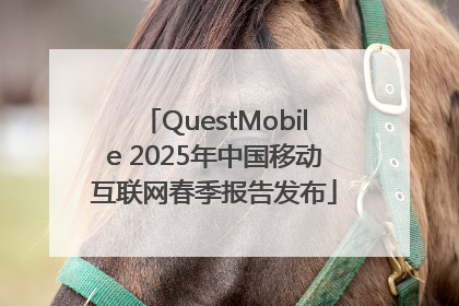 QuestMobile 2025年中国移动互联网春季报告发布